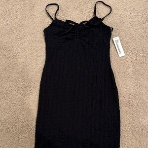 NWT No boundaries Black Lace Mini Dress